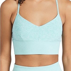 NWT ALO Soft Lavish Bra blue quartz